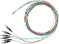 FC fiber optic pigtails 6 packs